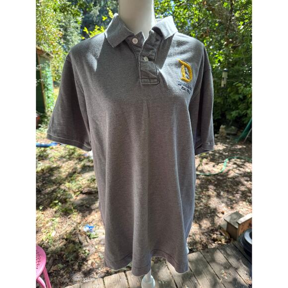 Spirit Jersey Disneyland 3 Button Down Short Sleeve Mens XL Collared Henley - Picture 4 of 6